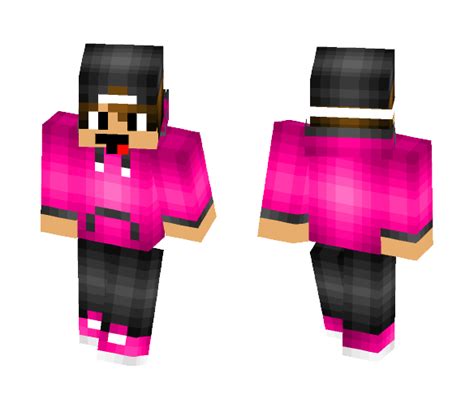 Download Pink Hoodie Guy Derp Minecraft Skin For Free Superminecraftskins