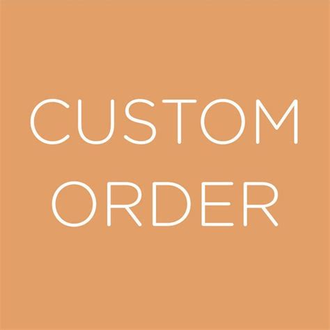 Custom Order New Development Logo Embossing