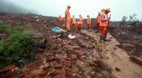 Raigad Landslide Muddy Routes And Inclement Weather Slow Down Rescue