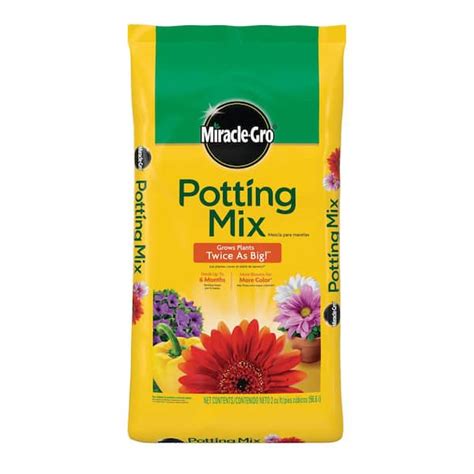Miracle Gro 2 Cu Ft Potting Mix 75652301 The Home Depot