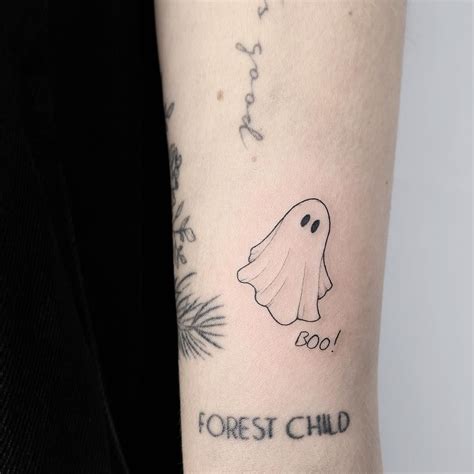 Undefined Ghost Tattoo Spooky Tattoos Inspirational Tattoos