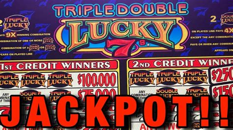 Triple Double Lucky Slot High Limit Max Bets Lets Win Big Youtube