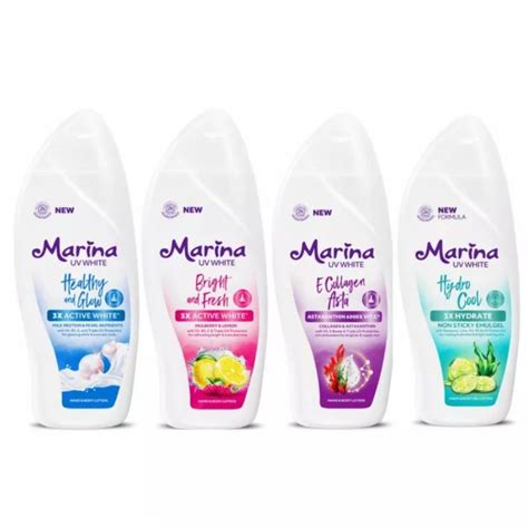 Jual Marina Hand Body Lotion Uv White 185ml Hand Body Marina Healthy