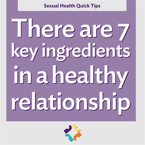 Seven Key Ingredients In A Healthy Relationship Ncsh
