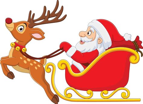 Descarga Gratis Santa Claus Reno Dibujos Animados Navidad Santa My