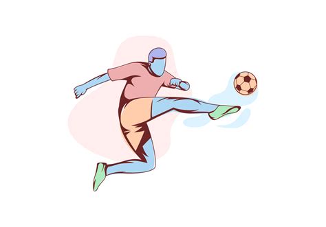 Awesome Abstract Soccer Player Vectors 206726 Vector Art At Vecteezy