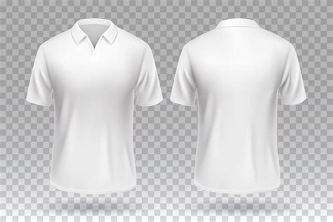 White Blank T Shirt Front And Back Template Mockup Design 2326899