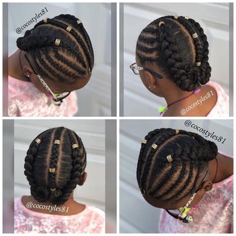 14 Natural Hairstyles For Kids Ideas