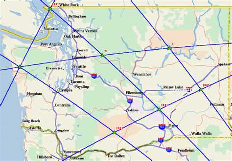Ley Lines Map United States Ley Lines Ancient