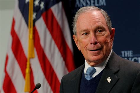 Former New York Mayor Bloomberg Enters 2020 Democratic Presidential