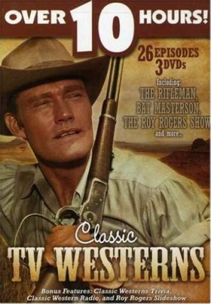 Classic Tv Westerns Dvd 2007 3 Disc Set For Sale Online Ebay