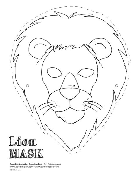 Free printable lion coloring pages. Lion Mask! #theatrics #kiddos #play #craft #coloring ...