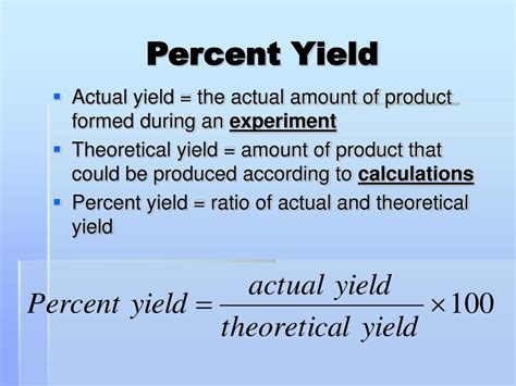 Ppt Limiting Reactants And Percent Yield Powerpoint Presentation Id