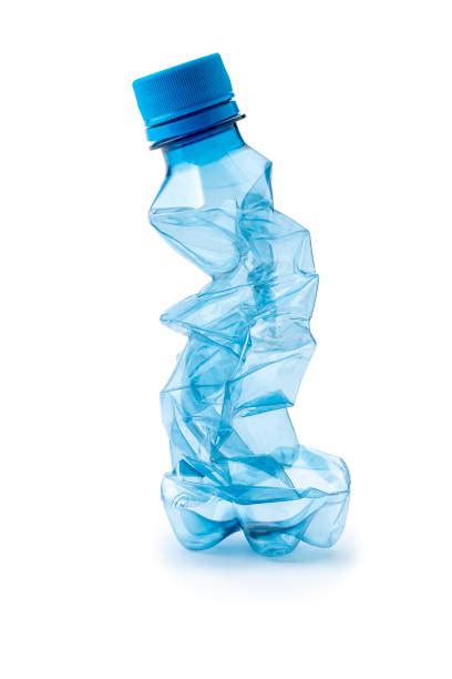 Crumpled Plastic Water Bottle Stock Photos Pictures And Royalty Free