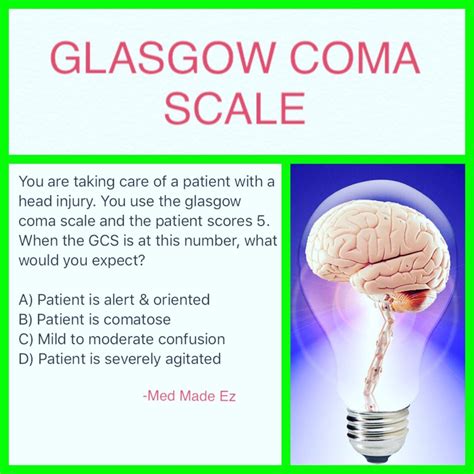 Glasgow Coma Scale Made Easy