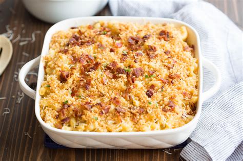 This Creamy Cheesy Gourmet Baked Mac And Cheese With Bacon Will