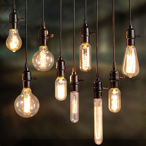 E27 40w 220v Ampoules Rétro Style Industriel Edison Lamp Filament