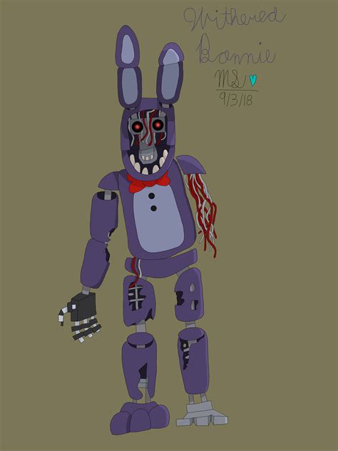 Withered Bonnie Ultimate Custom Night Fivenightsatfreddys