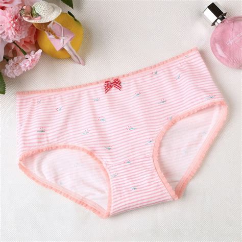 Underwear Women Cotton Panties Cute Briefs Female Panties Cherries