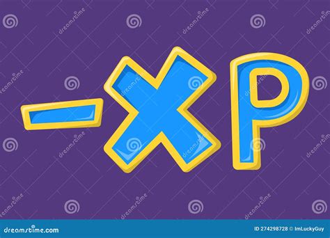 Experience Game Icon Vector Isolated Video Game Sign Stock Vector