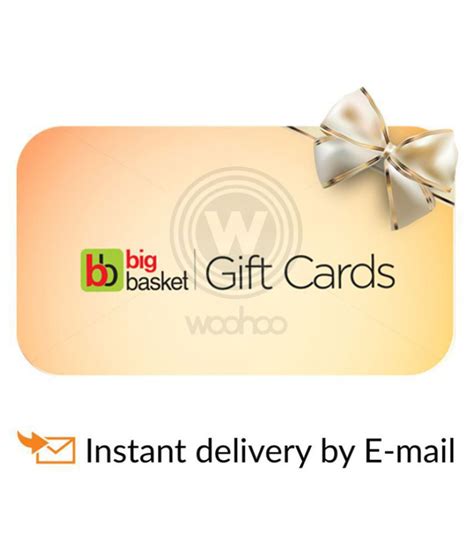 Check spelling or type a new query. Big basket Bigbasket EGift Gift Card 500 - Delivered via Email - Buy Online on Snapdeal