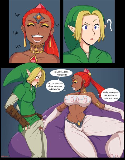 Afrobul GERUDO Zelda Alternate destinies 4 Español porno comics