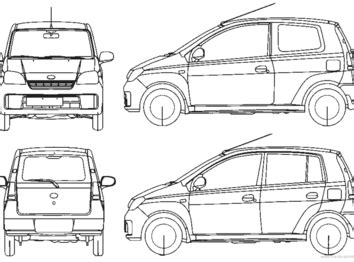 Daihatsu Hijet Pick Up Daihatsu Drawings Dimensions Pictures Of