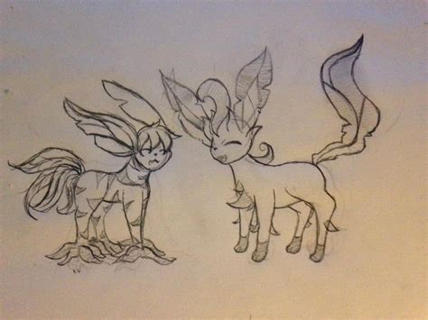 Leafeon And Beta Leafeon By Kalabeth16 On Deviantart