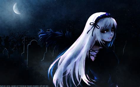 Dark Anime Girl Wallpaper Wallpapersafari