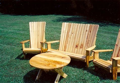 Plush performance fabric corner chair. Handmade Adirondack Chairs by Sheppards Custom Woodworking ...
