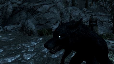 Asjures Werewolf Redone Glowing Eyes At Skyrim Nexus Mods And Community