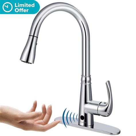 Makes life in the kitchen much easier with the automatic sensor. Best Rated in Touchless Kitchen Sink Faucets & Helpful ...