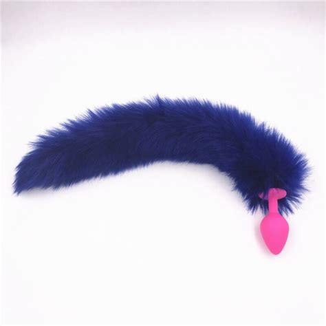 3 Colors Silicone Anal Plug Fox Tail Butt Plug Anal Sex Toys For Woman