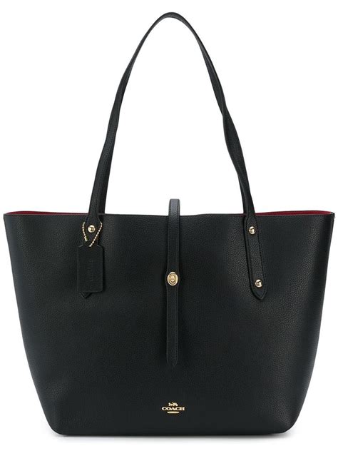 coach market tote bag black coach market tote leather tote bag tote bag design
