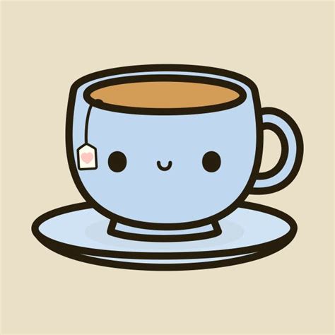 Cute Cup Of Tea By Peppermintpopuk Tea Art Cute Doodles Cute Cups
