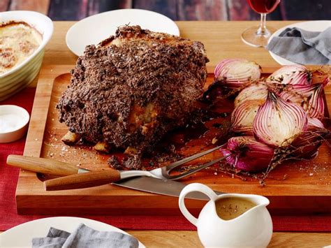 Remove the prime rib from the refrigerator at least 30 minutes before to bring it to room temperature. Roast Prime Rib of Beef with Horseradish Crust | Recipe | Food network recipes, Prime rib roast ...