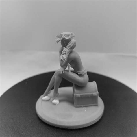 Naked Female Pirate Resin Model Unpainted Self Assembled Adult Etsy