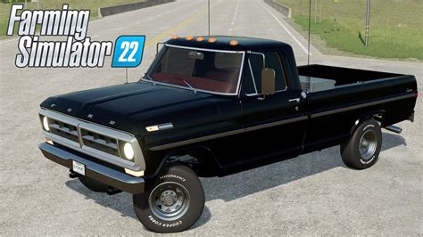 Fs22 1972 Ford F100 Series Youtube