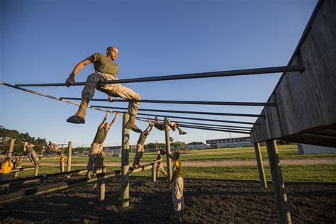 Dvids Images Marine Recruits Test Strength Balance On Parris