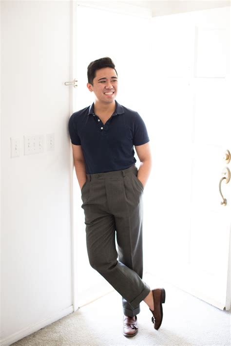 A Tailoring Experiment Pleated Trousers Mens Outfits Mens High