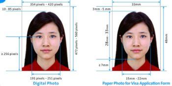 Malaysia passport photos specifications size and requirements for malaysian passport and visa pictures. Chinese visa application photo dimensions