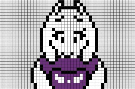 Undertale Toriel Pixel Art Grid Vansboldniblack