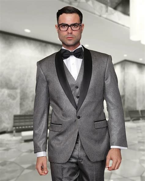 2018 New Arrival Grey Wedding Tuxedos Mens Suits Cheap Jacketpantsbow Tievest Mens Tuxedos