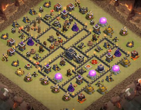 By putting your th towards the outside of your base it makes room for the more important buildings in the center, thus strengthening your. 16+ Best TH9 War Base Anti 3 Star 2018 (New!)