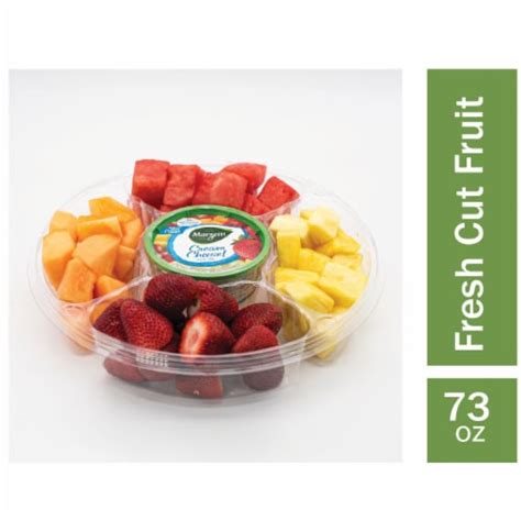 Fresh Cut Fruit Large Party Tray With Dip 735 Oz Smiths Food And Drug