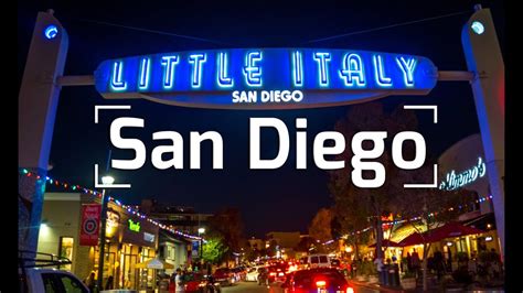 The little italy food hall is situated in the heart of san diego's bustling little italy neighborhood. SAN DIEGO - LITTLE ITALY TRAVEL GUIDE - YouTube