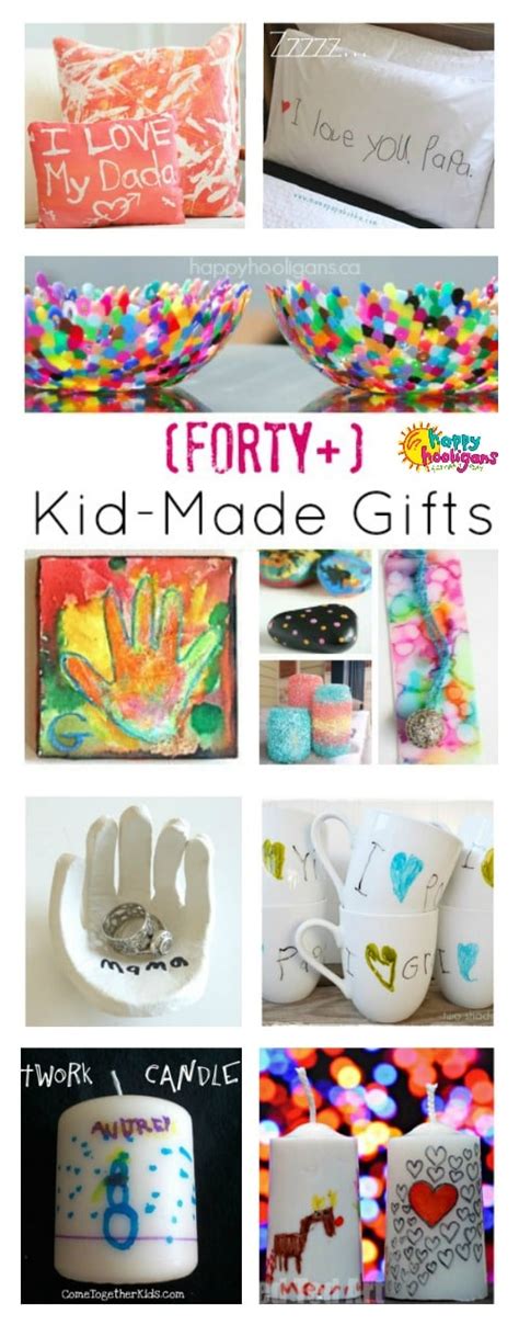 40+ Fabulous Gifts for Kids To Make  Christmas gifts for parents, Diy