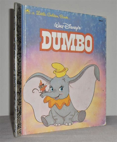 Walt Disneys Dumbo A Little Golden Book By Teddy Adapted By Slater