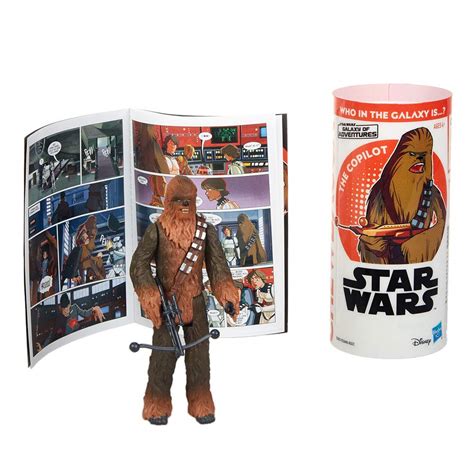 Buy Star Wars Galaxy Of Adventures Chewbacca Co Pilot 375 Action