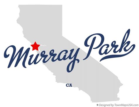 Map Of Murray Park Ca California
